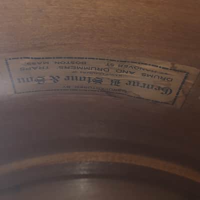 Rare George B. Stone and Son Snare Field Marching Drum image 11