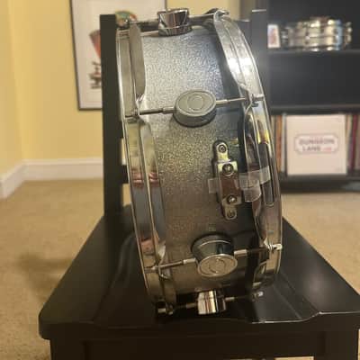 PDP 5x14 All Maple X7 Series 2010’s - Gray/Silver Sparkle Fade image 2