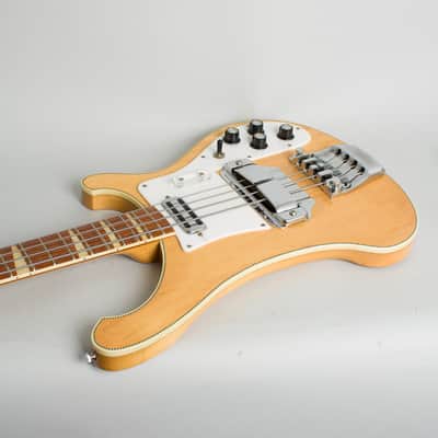 Rickenbacker Model 4001 Owned By Geddy Lee Solid Body Electric Bass Guitar (1968), ser. #HD-843, original black tolex hard shell case. image 7
