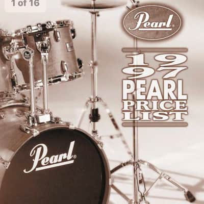 PEARL DRUMS  3-1/2” x14” Free Floating Steel Shell  Piccolo Snare Model number SL-8114P 1997 - Black image 12