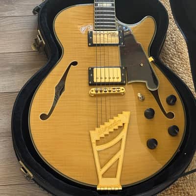 D'Angelico Excel EX-SS Semi-Hollow with Stairstep Tailpiece 2010s - Natural image 16