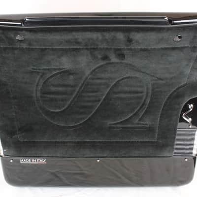 NEW Black Scandalli Air IV T Piano Accordion LMMH 41 120 image 5