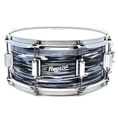 Rogers Powertone Snare Drum 14x6.5 70s Black Oyster image 2