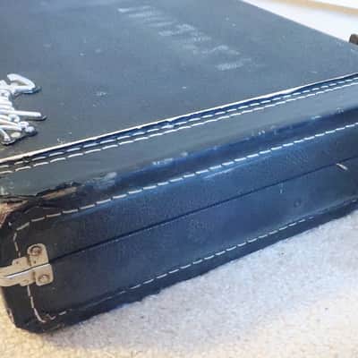 Vintage Fender 60's / 70's Jazz / Precision Bass Guitar Case - Black Tolex image 6