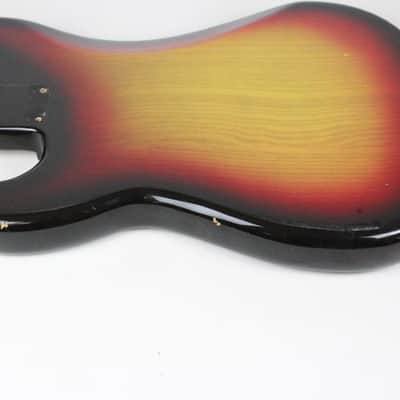 1978 Fender Precision Bass BODY Sunburst ASH Super CLEAN USA 4-Bolt Lightweight 5.2 lbs PBass 1970's Vintage image 17
