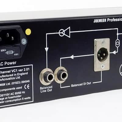 JoeMeek VC1 "Gold Letter" V2.01 Preamp Studio Channel + Top Zustand + Garantie image 10