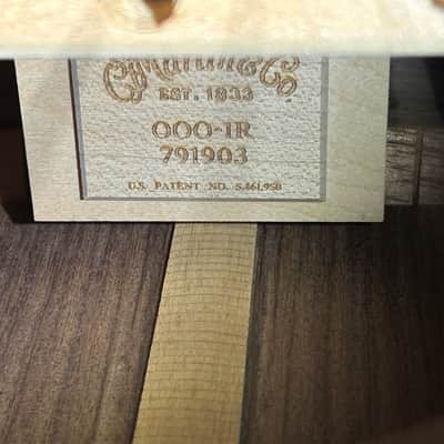 Martin 000-1R Auditorium Acoustic Guitar 2001 - Solid Sitka Spruce Top; Laminated Rosewood Back & Sides image 17