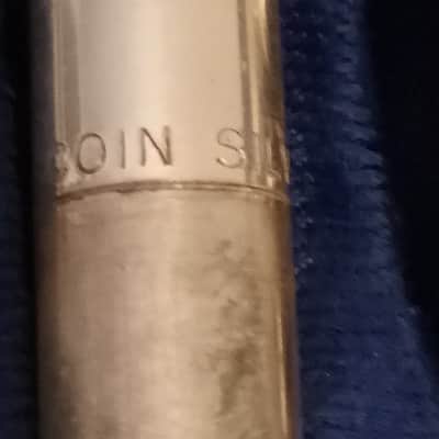 Selmer"Signet"Coin Silver Piccolo Flute Closed Hole C-Foot#10328+Case Vintage40s image 6