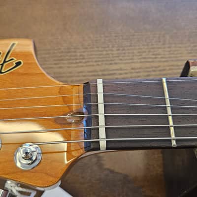 Fender Tom DeLonge Starcaster - Shoreline Gold - NEW image 4