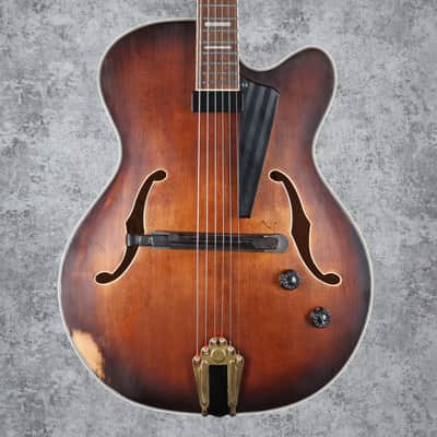 Washburn J-600 Vintage Aged Matte Sunburst (Modified) 2011 image 1