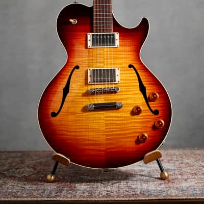 Collings  SoCo 15” Carved Maple Top 2016 - Dark Cherry Burst / Lollar LW Imperials image 2