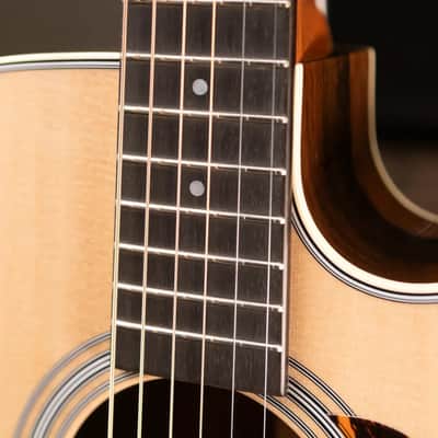 Martin Custom Shop Dreadnought Acoustic Guitar - Ziricote with Hardshell Case image 9