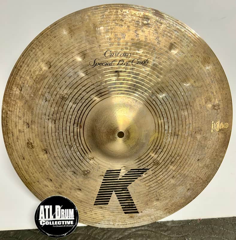Zildjian 18" K Custom Special Dry Crash Cymbal 2006 - Present - Raw / Traditional - NOS - 1195 Grams image 1