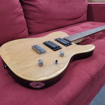 Unknown T-Style Parts Guitar HH - Natural image 8