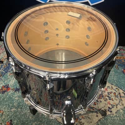 Premier - 12" x 15" Chrome-Over-Wood Marching Snare, 10-lug 1972-1977 image 13