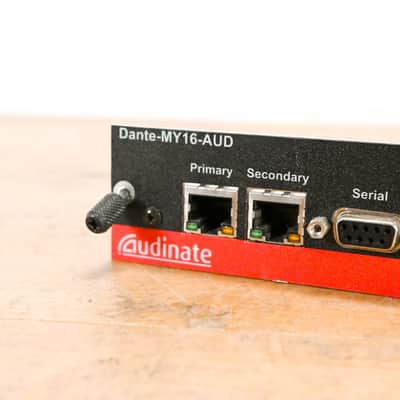 Audinate Dante-MY16-AUD 16-Channel Dante Network I/O Card CG013P1
