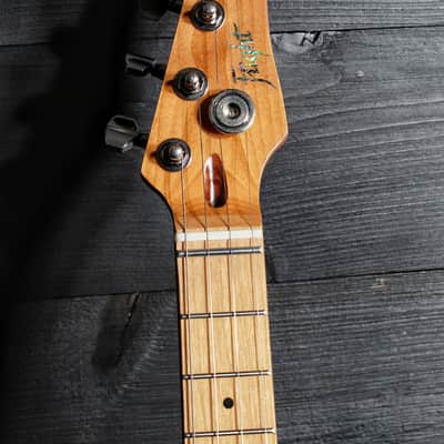 Flight Pathfinder TBK Tenor Solidbody Electric Ukulele Trans-Black image 23