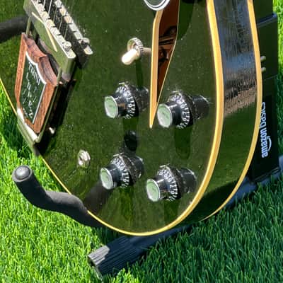 Gibson Custom Shop M2M 1964 Trini Lopez Standard Reissue Murphy Lab Ultra Light Aged Ebony **Rare Uncovered Pickups ** image 5