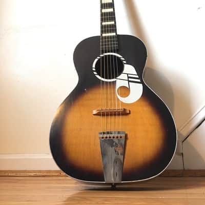 Vintage KAY "Music note" parlor guitar 50's - 60's image 8