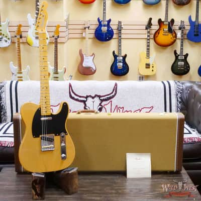 Fender American Vintage II 1951 Telecaster Ash Body 1-Piece Maple Neck Butterscotch Blonde image 4