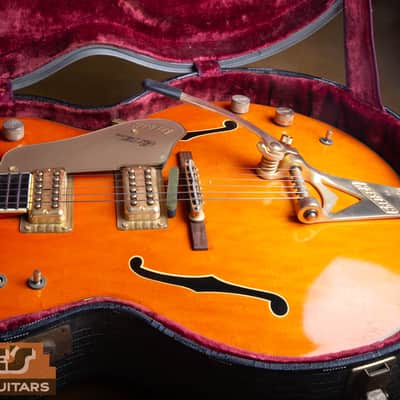 Gretsch 6120 1964 - Orange image 13