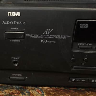 RCA Audio Theatre 190 Watts AV RV-9950A Receiver Dolby Surround image 3
