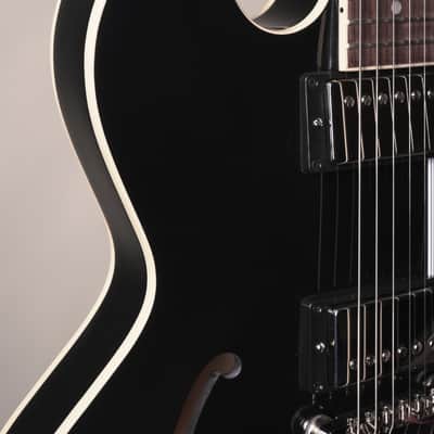 Gibson ES-335 Semi-Hollow Electric Guitar - Ebony w/ OHSC image 10
