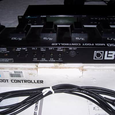 Boss/Alesis FC 50/Quadraverb 2 combo Mid 90's Black image 11