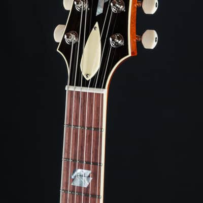 Collings SoCo Deluxe Carved Premium Quilted Maple and Mahogany Iced Tea Sunburst Semi-Hollow Custom NEW - Iced Tea Sunburst image 11