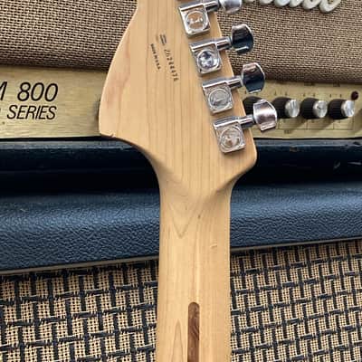 Fender Highway One Stratocaster with Maple Fretboard 2006 - 2009 - Honey Blonde Transparent image 6