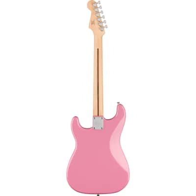 Squier Sonic Stratocaster HT H MN Flash Pink - Electric Guitar image 2
