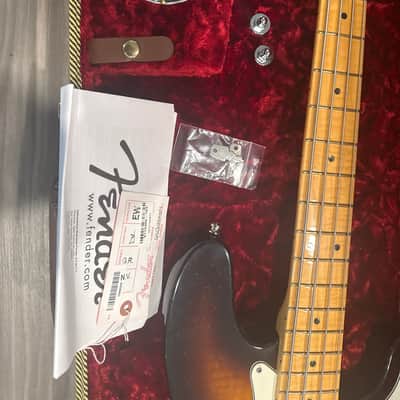 Fender American Select P Bass 2012 - Sunburst image 14