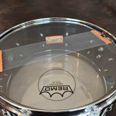 Gretsch G4164SS USA Custom Solid Steel 6.5x14" 10-Lug Snare Drum - Black Nickel-Plated image 7