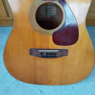 Yamaha FG-260 12-String Jumbo Dreadnought 1974 - 1977 - Natural image 4