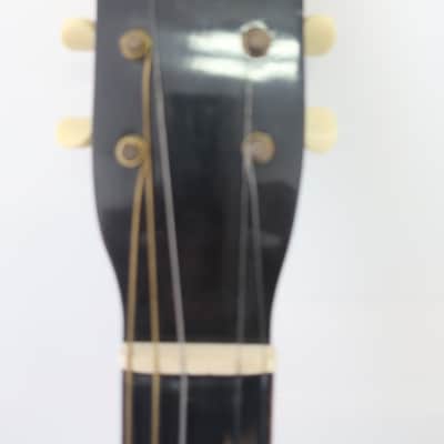 Vintage 1960s Unknown Maker Possibly Premier Kalamazoo Gibson Harmony Archtop Acoustic Guitar Circa Rare Geib & Schaeffer Lifton Sausage Handle Case Restoration Project image 13