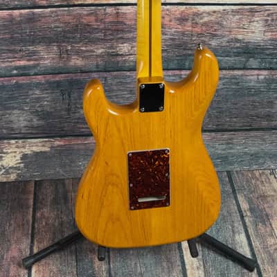 Used Partscaster HSS Stratocaster Electric Guitar with Bag image 7