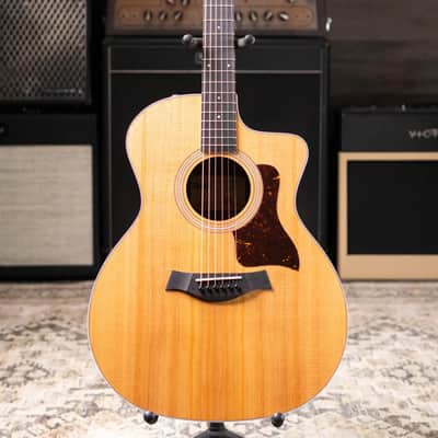 Taylor 214ce Grand Auditorium Acoustic/Electric Guitar with Gig Bag image 3