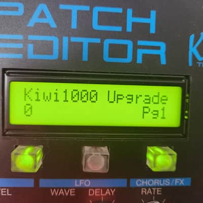 Oberheim Matrix-1000 "matched pair" w/Kiwi-1000 upgrades and programmer RARE!!! image 3