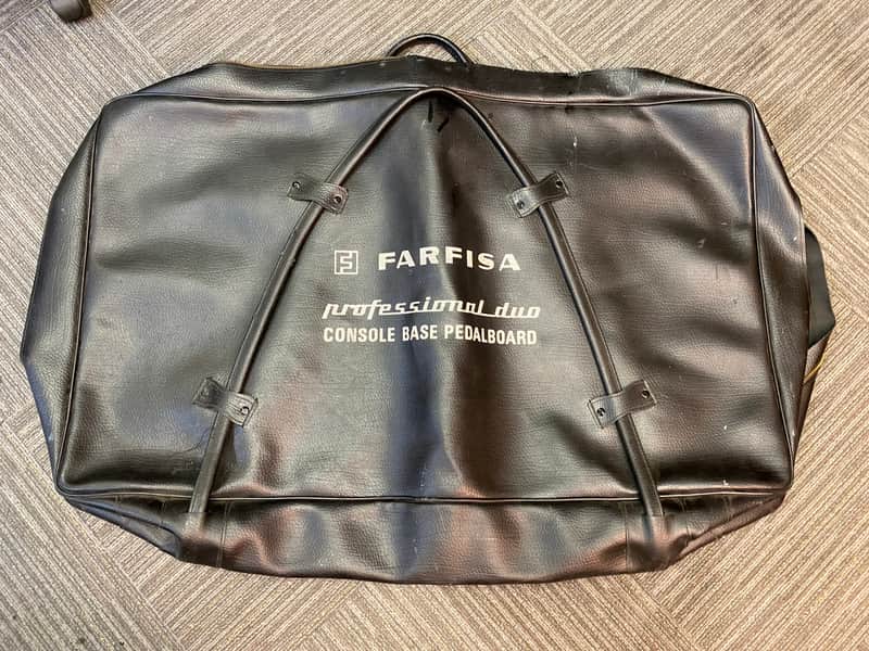 Vintage Farfisa Console Bass Pedal Board gig bag image 1