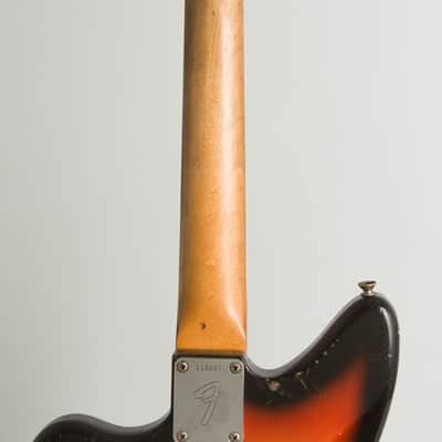 Fender  Jaguar Solid Body Electric Guitar (1965), ser. #105620, tweed hard shell case. image 9