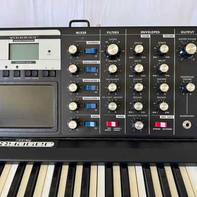Moog MiniMoog Voyager Electric Blue Edition 44-Key Monophonic Synthesizer 2006 - 2015 - Black Cabinet image 5