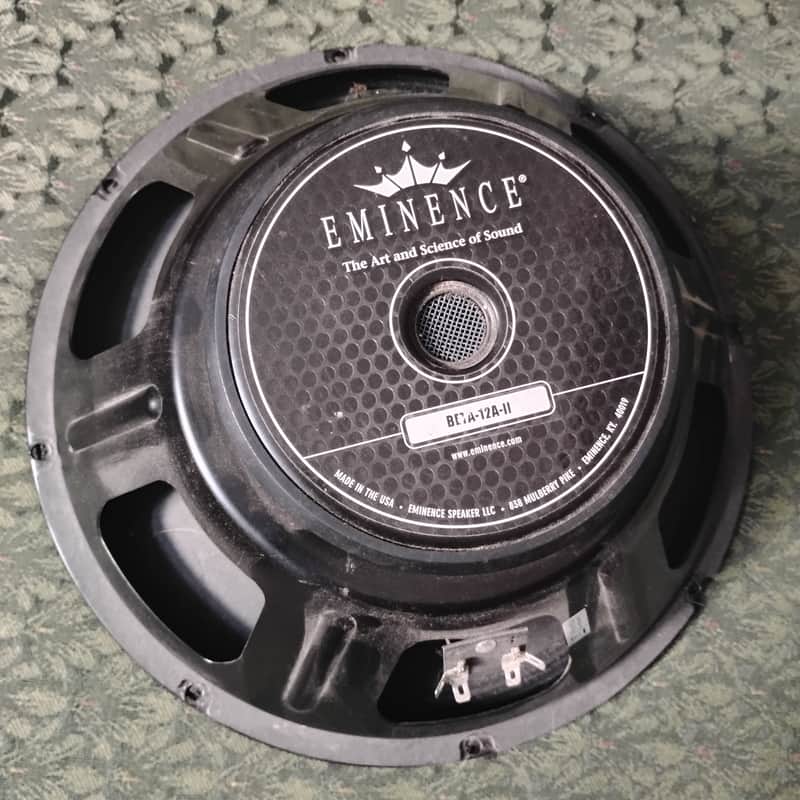 Eminence 12" PA speaker, Beta 12a II, like new image 1