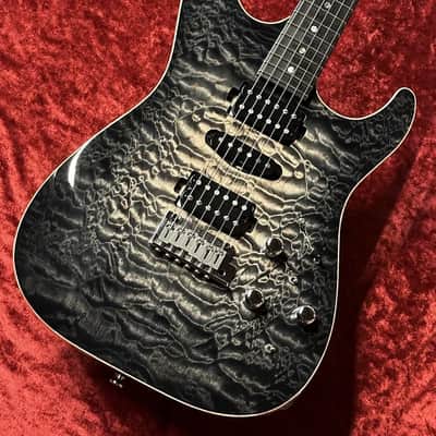 T's Guitars DST-22 Piezo "AAAAA Quilt Maple Top,Roasted Falme Neck!!"【USED】 [Made in Japan] [GSB019] image 1