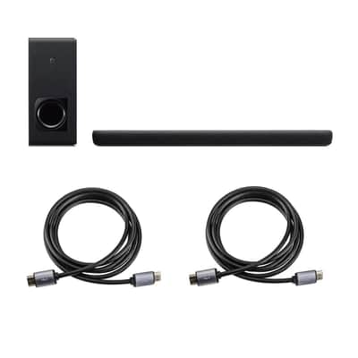 Yamaha YAS-209 2.1-Channel Sound Bar with Wireless Subwoofer and HDMI Cables image 1