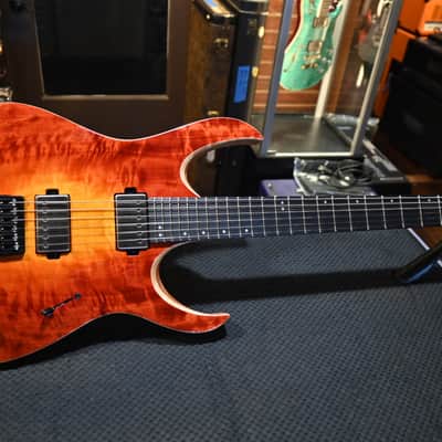Mayones Duvell Elite 6 - Lava Burst #6109 image 2