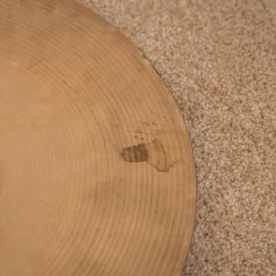 1960s Zildjian 14" Hi Hat Cymbals 915g 1142g image 9