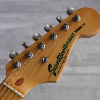 1980 Yamaha Japan SR500S Super Rock'n Roller Stratocaster (Natural) image 2