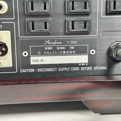 Vintage Accuphase C-280L Precision Stereo Preamplifier image 10