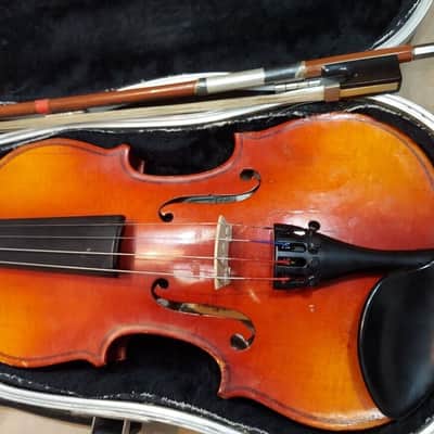 Suzuki model 101RR size 1/4 violin, Japan 1988, with case & bow, Very Good Cond image 6