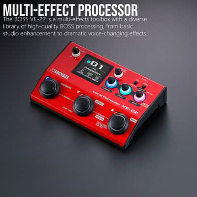 Boss  Ve-22 Vocal processor and Carry Bag Bundle image 3